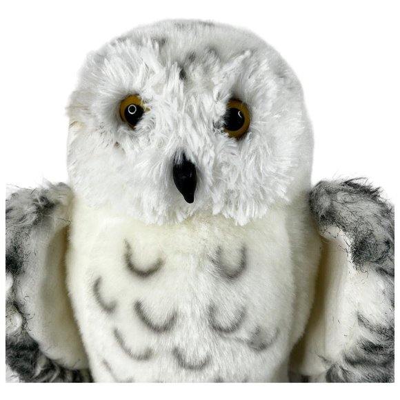 Douglas Cuddle Toy White Snowy Owl Plush Wizard Legend Stuffed Animal Toy - Picture 2 of 9